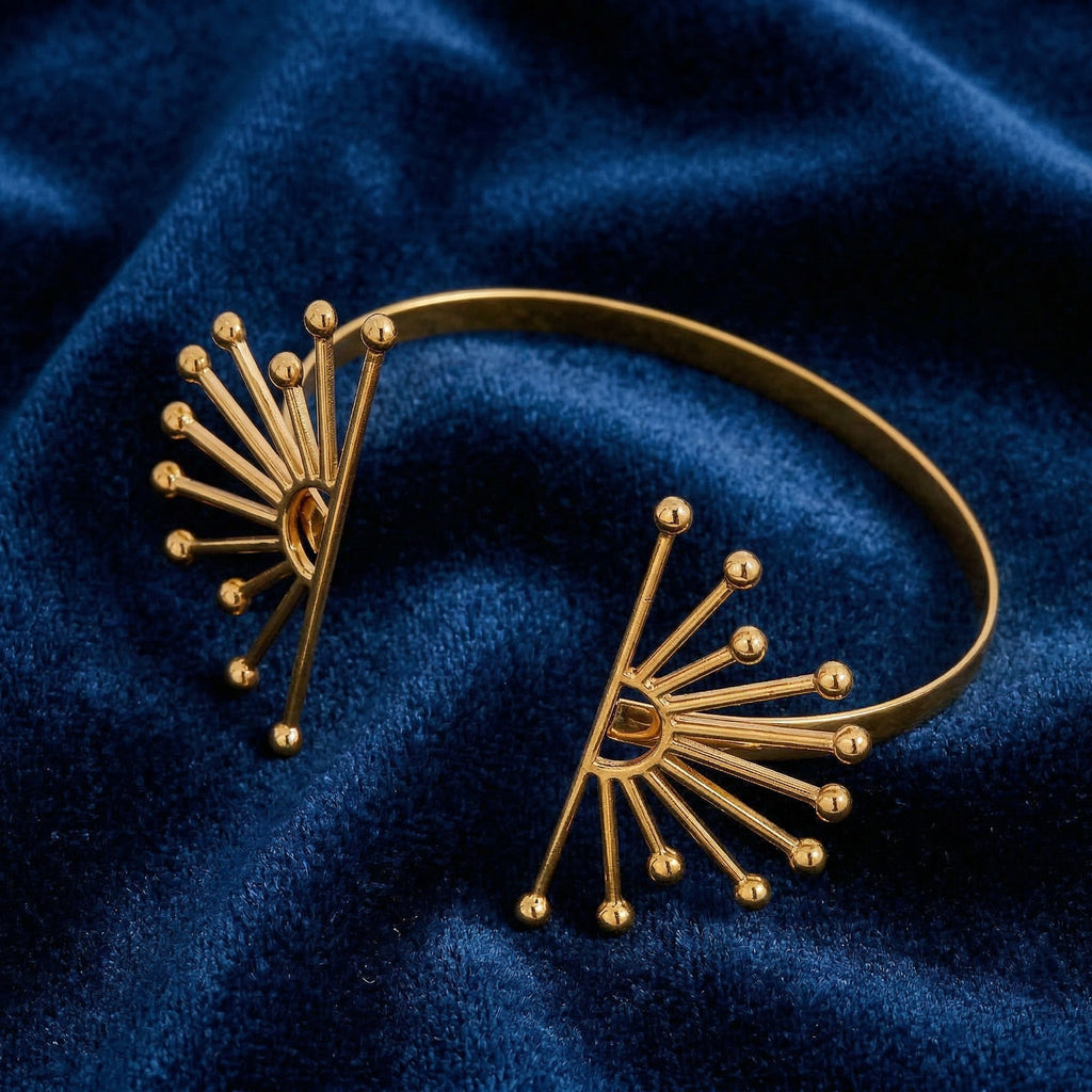 Horizon Golden Hour Cuff Bracelet