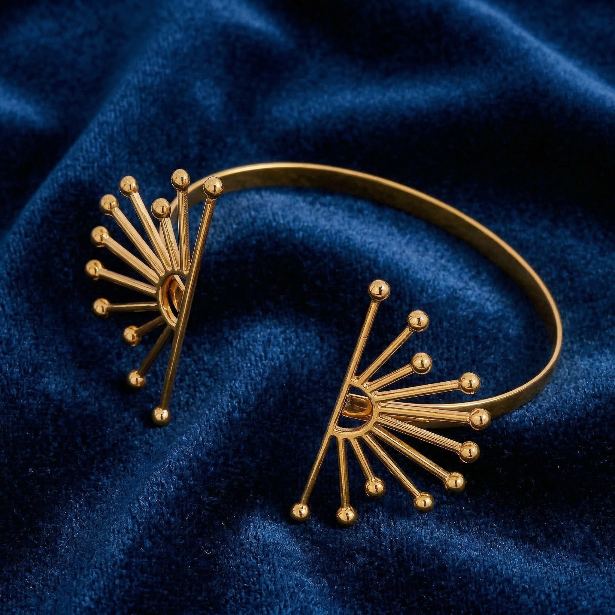 Horizon Golden Hour Cuff Bracelet